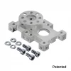 מחזיק מנוע Compact ServoBlock™ למנועי סרוו בגודל סטנדרטי עם ציר 3F-25T, רוחב 43 מ"מ