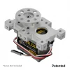 מחזיק מנוע Compact ServoBlock™ למנועי סרוו בגודל סטנדרטי עם ציר 3F-25T, רוחב 43 מ"מ