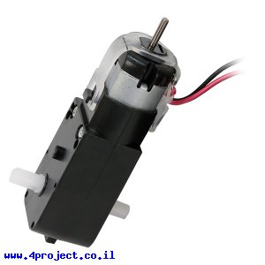 מנוע חובבים 230rpm @ 6V - ישר