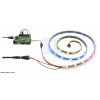 רצועת לדים Addressable RGB - אורך 1 מטר, 144 לדים (SK9822)