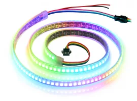 תמונה של מוצר רצועת לדים Addressable RGB - אורך 1 מטר, 144 לדים (SK9822)