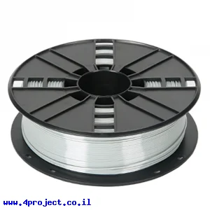 פלסטיק למדפסת תלת-מימד - אפור - PETG 1.75mm