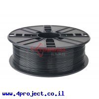 פלסטיק למדפסת תלת-מימד - שחור - PLA+ 1.75mm