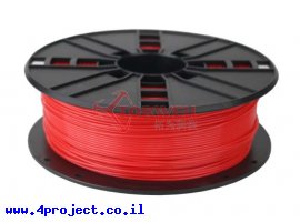 תמונה של מוצר פלסטיק למדפסת תלת-מימד - אדום - PLA+ 1.75mm