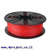 פלסטיק למדפסת תלת-מימד - אדום - PLA+ 1.75mm