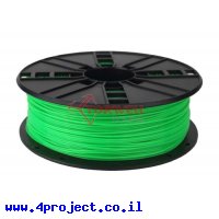 פלסטיק למדפסת תלת-מימד - ירוק - PLA+ 1.75mm