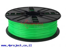 תמונה של מוצר פלסטיק למדפסת תלת-מימד - ירוק - PLA+ 1.75mm