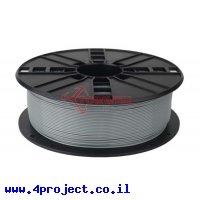 פלסטיק למדפסת תלת-מימד - אפור - PLA+ 1.75mm