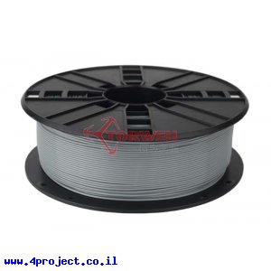 פלסטיק למדפסת תלת-מימד - אפור - PLA+ 1.75mm