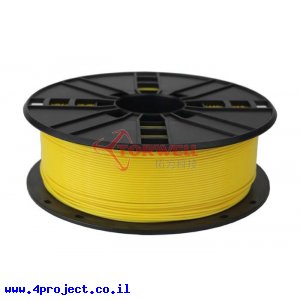 פלסטיק למדפסת תלת-מימד - צהוב - PLA+ 1.75mm