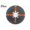 פלסטיק למדפסת תלת-מימד - כתום - TPU גמיש 1.75mm