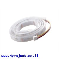 רצועת לדים Addressable RGB - אורך 1 מטר, 30 לדים (WS2813), חיבור Grove