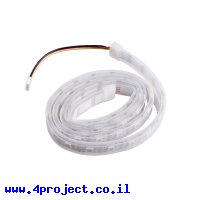 רצועת לדים Addressable RGB - אורך 1 מטר, 60 לדים (WS2813), חיבור Grove