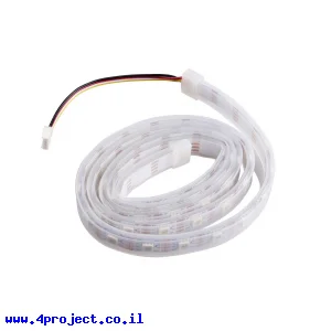 רצועת לדים Addressable RGB - אורך 1 מטר, 60 לדים (WS2813), חיבור Grove