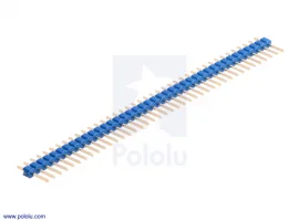 תמונה של מוצר מחבר שורה זכר - 1x40 (כחול)