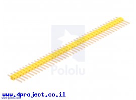 תמונה של מוצר מחבר שורה זכר - 1x40 (צהוב)