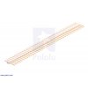 מחבר שורה זכר - 1x40 (לבן)