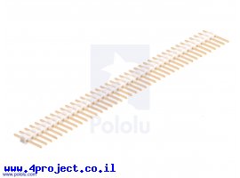 תמונה של מוצר מחבר שורה זכר - 1x40 (לבן)