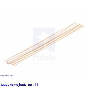 מחבר שורה זכר - 1x40 (לבן)