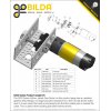 מנוע 36Dx127L מהירות 60rpm @ 12V עם מקודד - סדרה 5202 - ציר 6 מ"מ