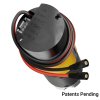 מנוע 36Dx127L מהירות 60rpm @ 12V עם מקודד - סדרה 5202 - ציר 6 מ"מ
