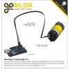 מנוע 36Dx118L מהירות 435rpm @ 12V עם מקודד - סדרה 5202 - ציר 6 מ"מ
