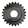 גלגל שיניים Miter MOD0.8 לציר 1/4", 45 מעלות, פלדה - 24 שיניים
