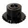 גלגל שיניים Miter MOD0.8 לציר 1/4", 45 מעלות, פלדה - 24 שיניים