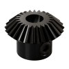 גלגל שיניים Miter MOD0.8 לציר 1/4", 45 מעלות, פלדה - 24 שיניים