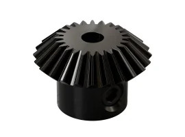 תמונה של מוצר גלגל שיניים Miter MOD0.8 לציר 4 מ"מ, 45 מעלות, פלדה - 24 שיניים