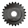 גלגל שיניים Miter MOD0.8 לציר 5 מ"מ, 45 מעלות, פלדה - 24 שיניים