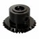גלגל שיניים Miter MOD0.8 לציר 6 מ"מ, 45 מעלות, פלדה - 24 שיניים