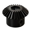 גלגל שיניים Miter MOD0.8 לציר REX 8 מ"מ, 45 מעלות, פלדה - 24 שיניים