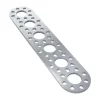 לוח מחורר תבנית goBILDA מעוגל, מידות 32x152 מ"מ, 1x6 חורים, אלומיניום