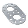 לוח מחורר תבנית goBILDA מעוגל, מידות 32x56 מ"מ, 1x2 חורים, אלומיניום