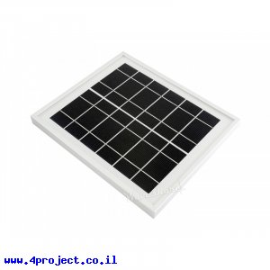 תא סולארי 6V/5W (Monocrystalline)