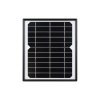 תא סולארי 5.5V/6W (Monocrystalline) - עם מעמד התקנה