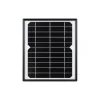 תא סולארי 5.5V/6W (Monocrystalline) - עם מעמד התקנה