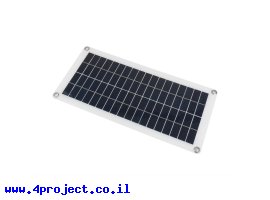 תמונה של מוצר תא סולארי 18V/10W (Polycrystalline) - עם מייצב מתח ל-5V