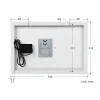 תא סולארי 18V/10W (Polysilicon)