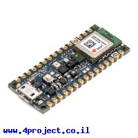 כרטיס פיתוח Arduino Nano 33 BLE Sense Rev2 ללא מחברים