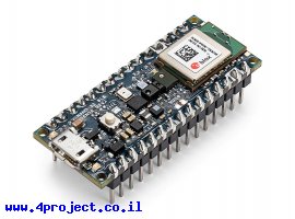 תמונה של מוצר כרטיס פיתוח Arduino Nano 33 BLE Sense Rev2 עם מחברים