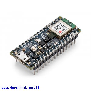 כרטיס פיתוח Arduino Nano 33 BLE Sense Rev2 עם מחברים