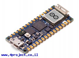 תמונה של מוצר כרטיס פיתוח Arduino Nano RP2040 Connect ללא מחברים