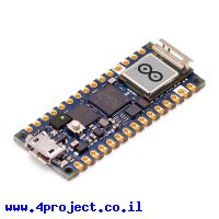 כרטיס פיתוח Arduino Nano RP2040 Connect ללא מחברים