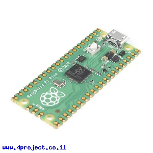 כרטיס פיתוח Raspberry Pi Pico ללא מחברים