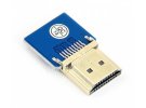תמונה של מוצר מחבר לכבל HDMI-DIY - מתאם HDMI זכר אופקי