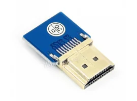 תמונה של מוצר מחבר לכבל HDMI-DIY - מתאם HDMI זכר אופקי