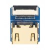 מחבר לכבל HDMI-DIY - מתאם HDMI נקבה אופקי