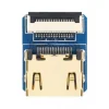מחבר לכבל HDMI-DIY - מתאם HDMI נקבה אופקי